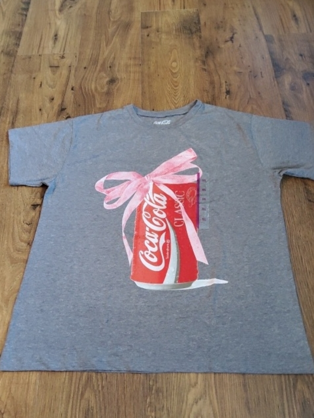 Grayson Threads Pink Bow Coca-Cola T-Shirt Tee XXL Plus Curvy NWT